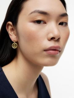 Gold-Plated Nautical Charm Earrings — Gold 3