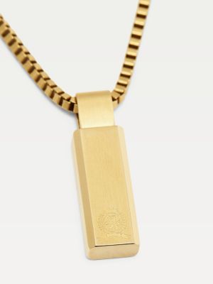 tommy hilfiger gold chain