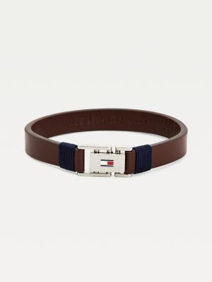 tommy hilfiger brown bracelet