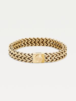 tommy hilfiger gold bracelet