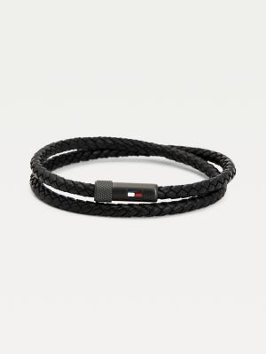 tommy hilfiger bracelet leather