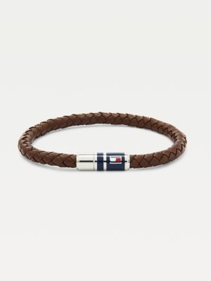 tommy hilfiger brown bracelet