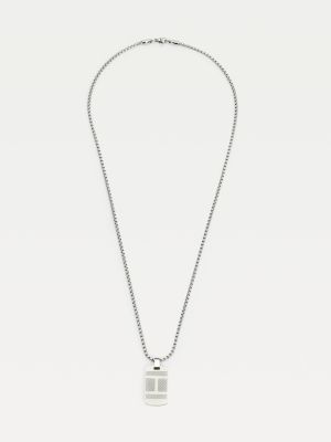 mens tommy hilfiger necklace