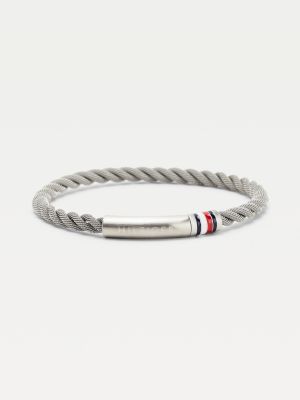 Armband van roestvrijstalen mesh | ZILVER | Tommy Hilfiger