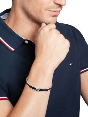 Tommy hilfiger hot sale bracelet leather