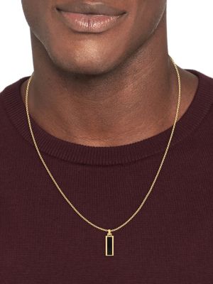 Tommy hilfiger shop necklace mens