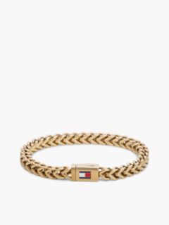 Gold-Plated Braided Chain Bracelet — Gold 1