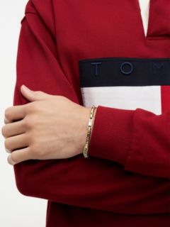3D Flag Gold-Plated Chain-Link Bracelet — Gold 4