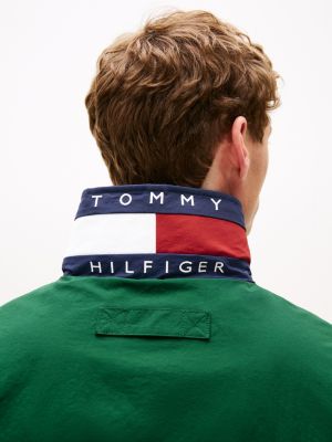 green hilfiger sailing reversible relaxed jacket for adults gender inclusive tommy hilfiger