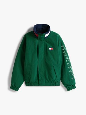 green hilfiger sailing reversible relaxed jacket for adults gender inclusive tommy hilfiger