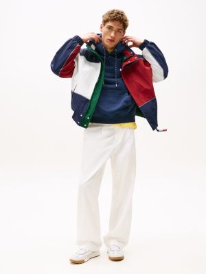 grün hilfiger sailing relaxed fit wendejacke für gender-inclusive erwachsene - tommy hilfiger