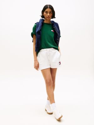 green hilfiger sailing relaxed back logo t-shirt for adults gender inclusive tommy hilfiger