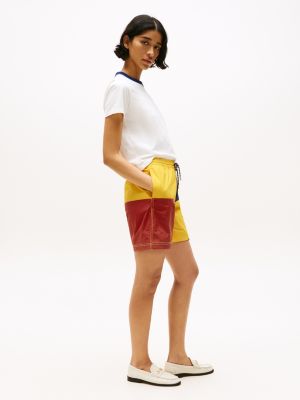 multi hilfiger sailing color block-shorts für gender-inclusive erwachsene - tommy hilfiger