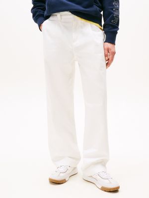 white hilfiger sailing regular chinos for adults gender inclusive tommy hilfiger