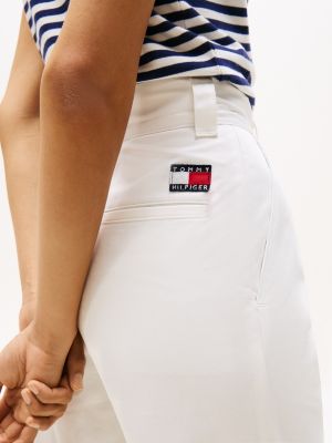 white hilfiger sailing regular chinos for adults gender inclusive tommy hilfiger