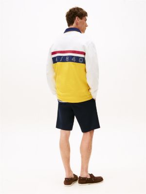 multi hilfiger sailing relaxed fit rugby-poloshirt für gender-inclusive erwachsene - tommy hilfiger