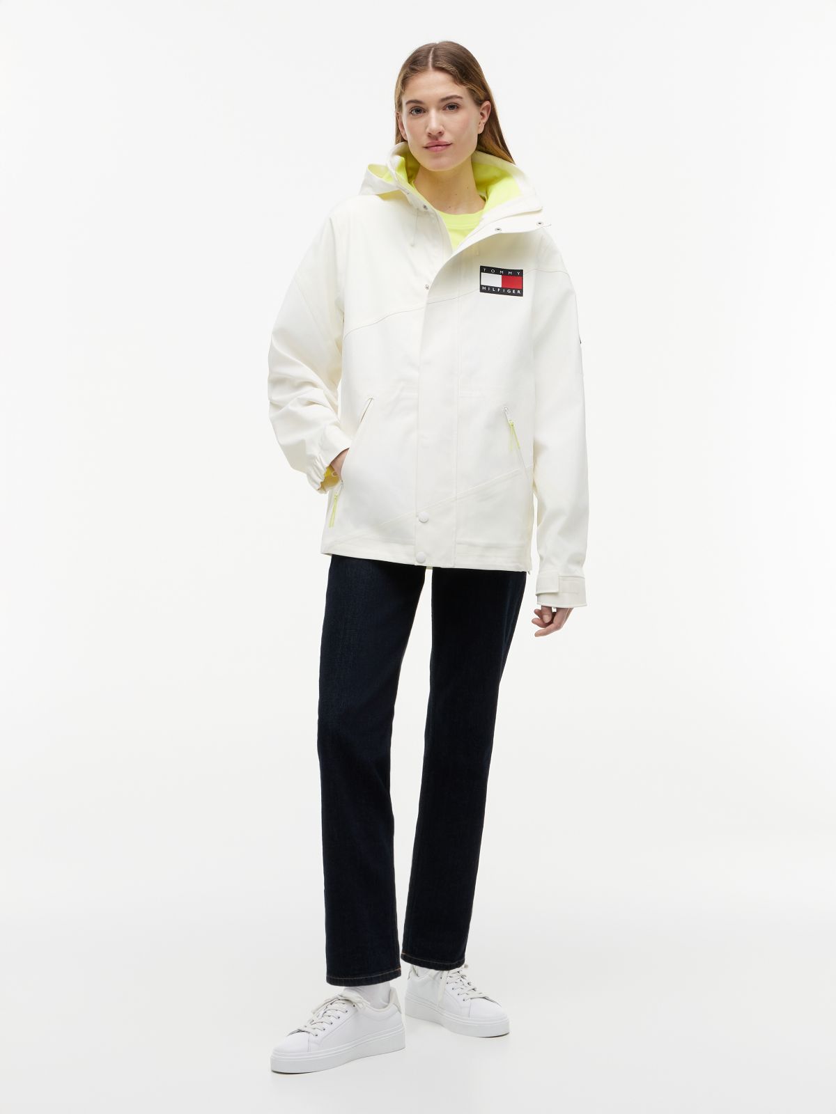 Tommy x U.S. Sail GP Team Relaxed Jacket — White
