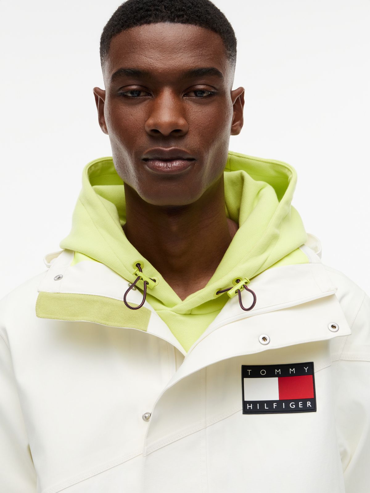 Tommy x U.S. Sail GP Team Relaxed Jacket — White