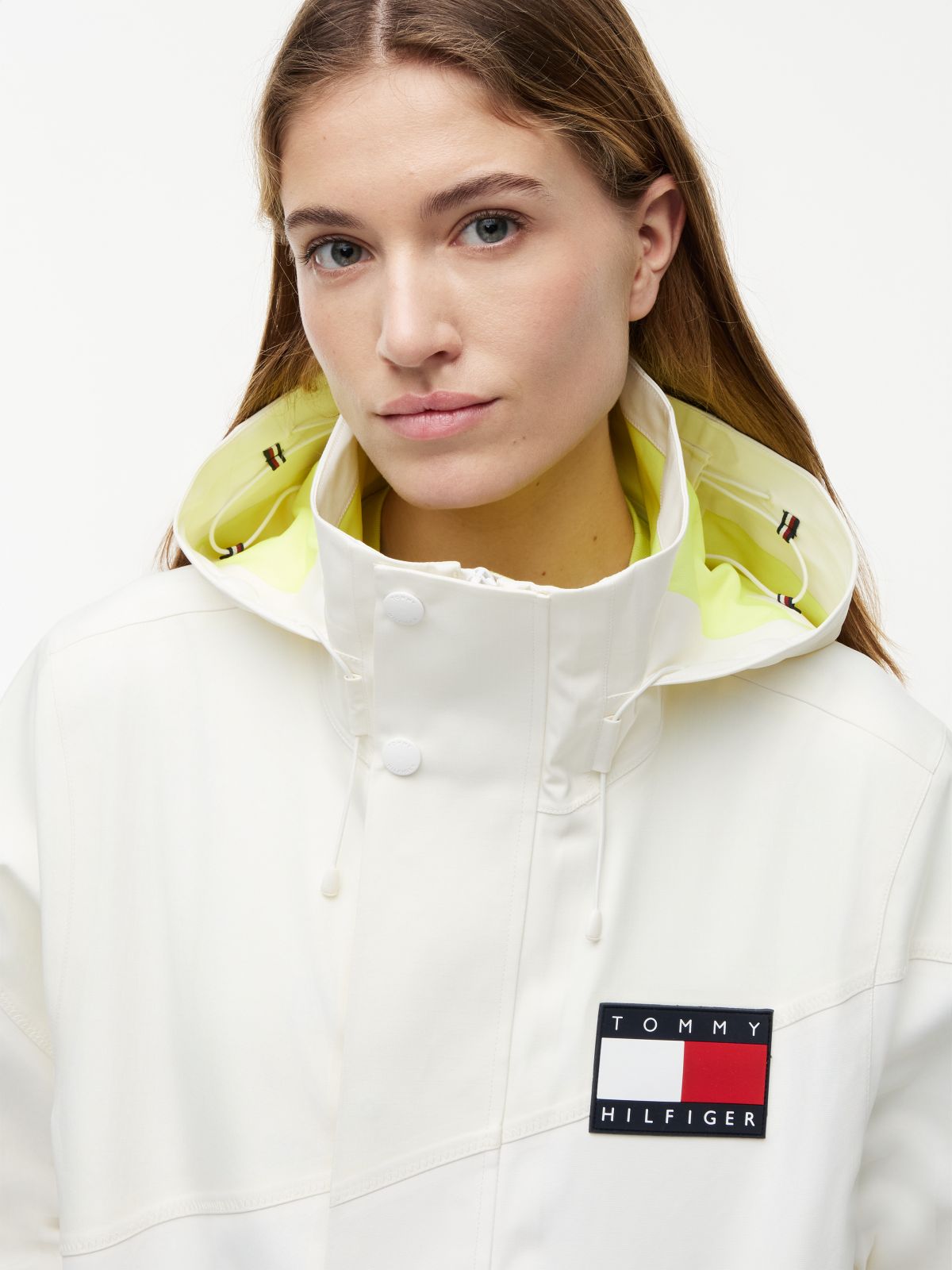 Tommy x U.S. Sail GP Team Relaxed Jacket — White
