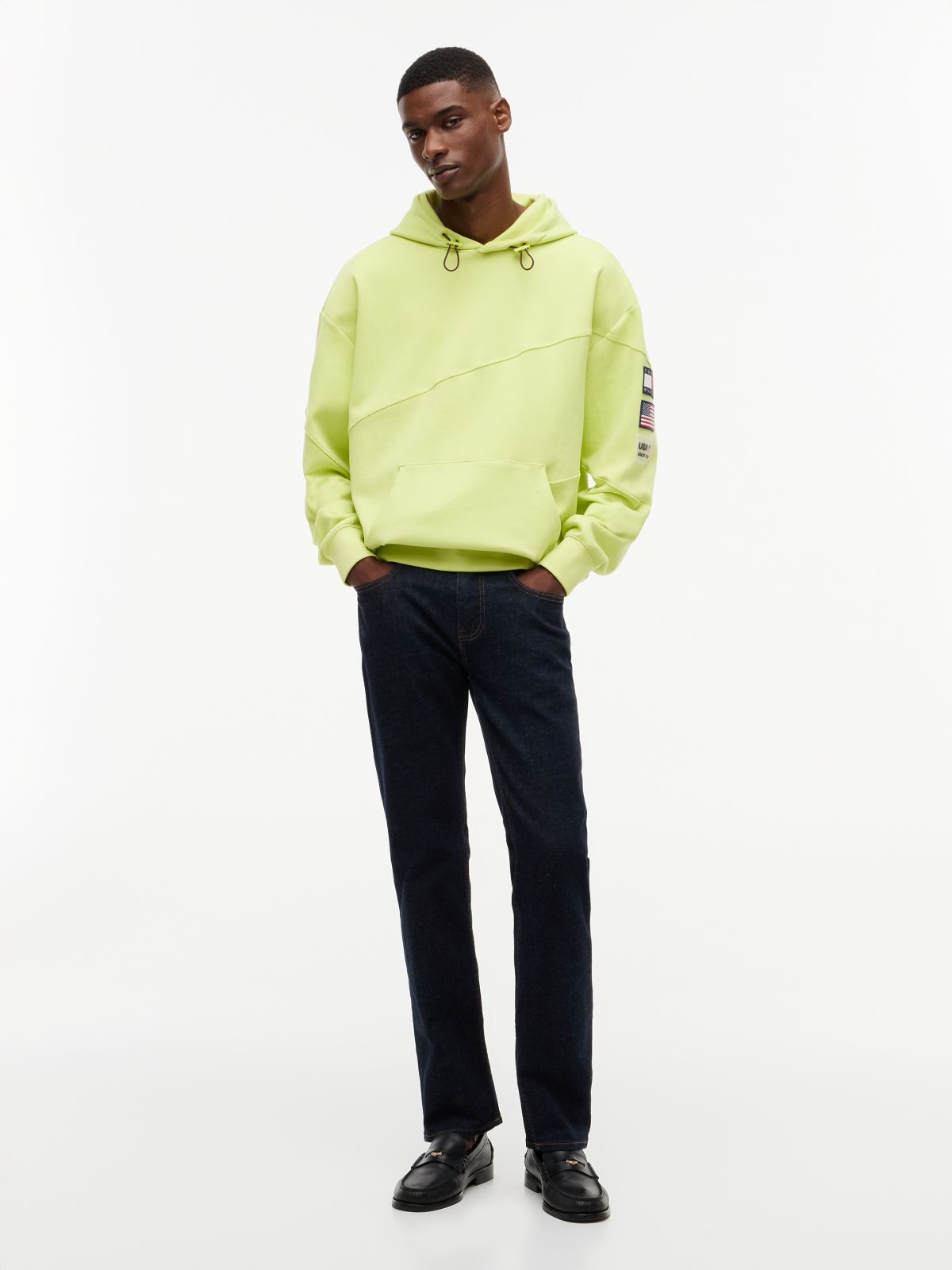 Tommy x U.S. Sail GP Team Relaxed Hoody — Green