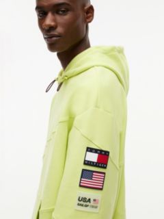 Tommy x U.S. Sail GP Team Relaxed Hoody — Green 3