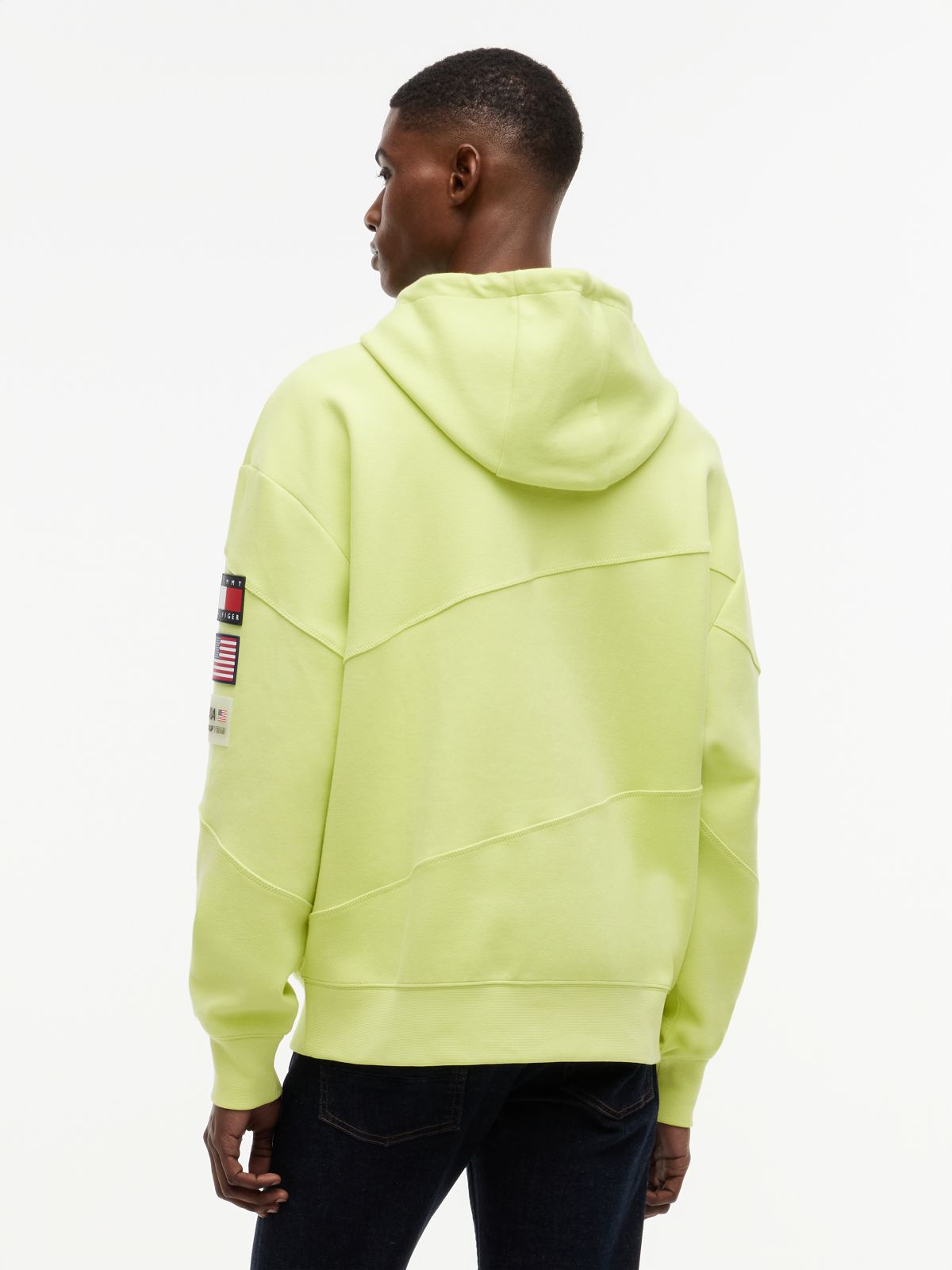 Tommy x U.S. Sail GP Team Relaxed Hoody — Green