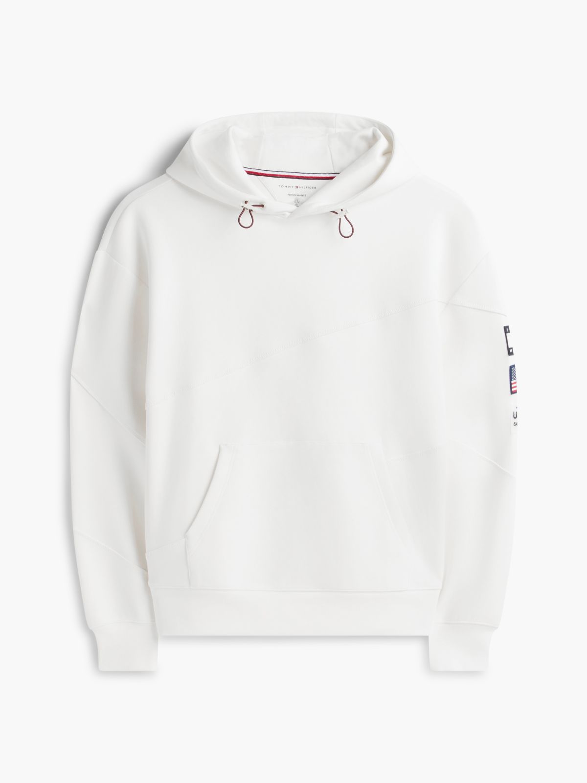 Tommy x U.S. Sail GP Team Relaxed Hoody — White