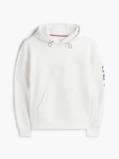 Tommy x U.S. Sail GP Team Relaxed Hoody — White 5