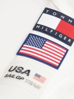 Tommy x U.S. Sail GP Team Relaxed Hoody — White 6