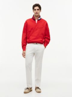 Tommy x U.S. Sail GP Team Quarter-Zip Sweatshirt — Red 2