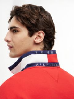 Tommy x U.S. Sail GP Team Quarter-Zip Sweatshirt — Red 4