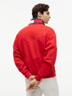 Tommy x U.S. Sail GP Team Quarter-Zip Sweatshirt — Red 5