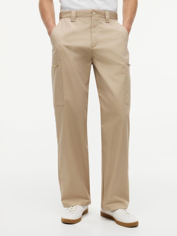 Tommy x U.S. Sail GP Team Cargo Trousers — Khaki