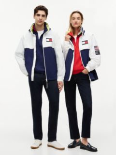Tommy x U.S. Sail GP Team Regatta Jacket — White 8