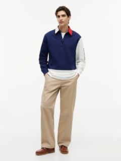 Tommy x U.S. Sail GP Team Colour-Blocked Rugby Shirt — Blue 2