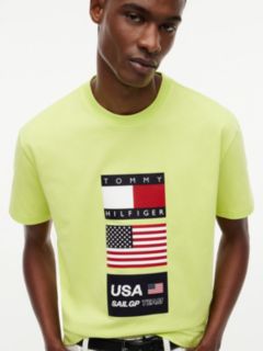 Tommy x U.S. Sail GP Team Logo T-Shirt — Green 3