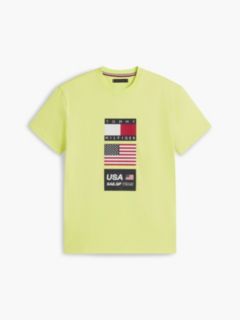 Tommy x U.S. Sail GP Team Logo T-Shirt — Green 5