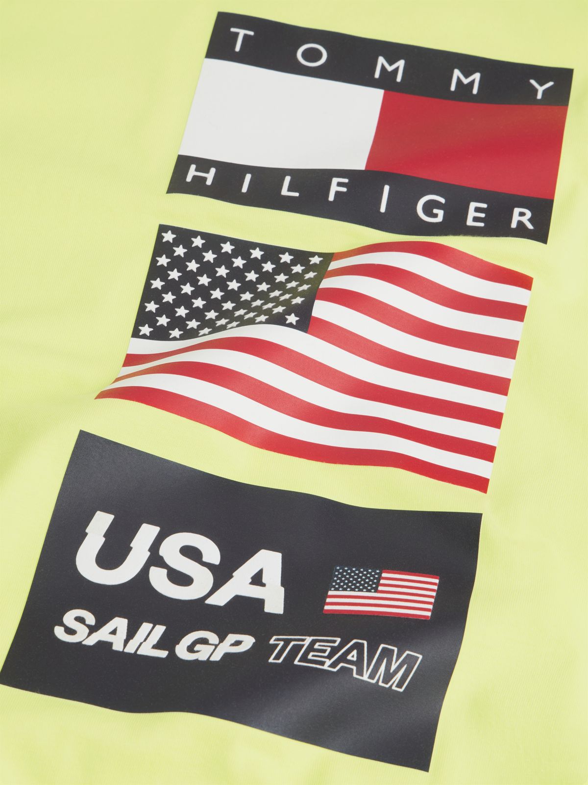 Tommy x U.S. Sail GP Team Logo T-Shirt — Green
