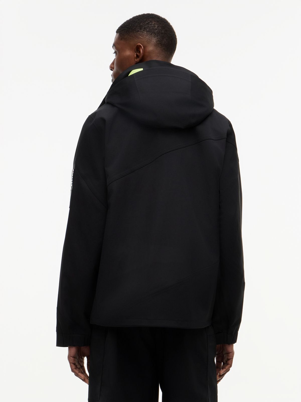 Tommy x U.S. Sail GP Team Relaxed Hooded Jacket — Black