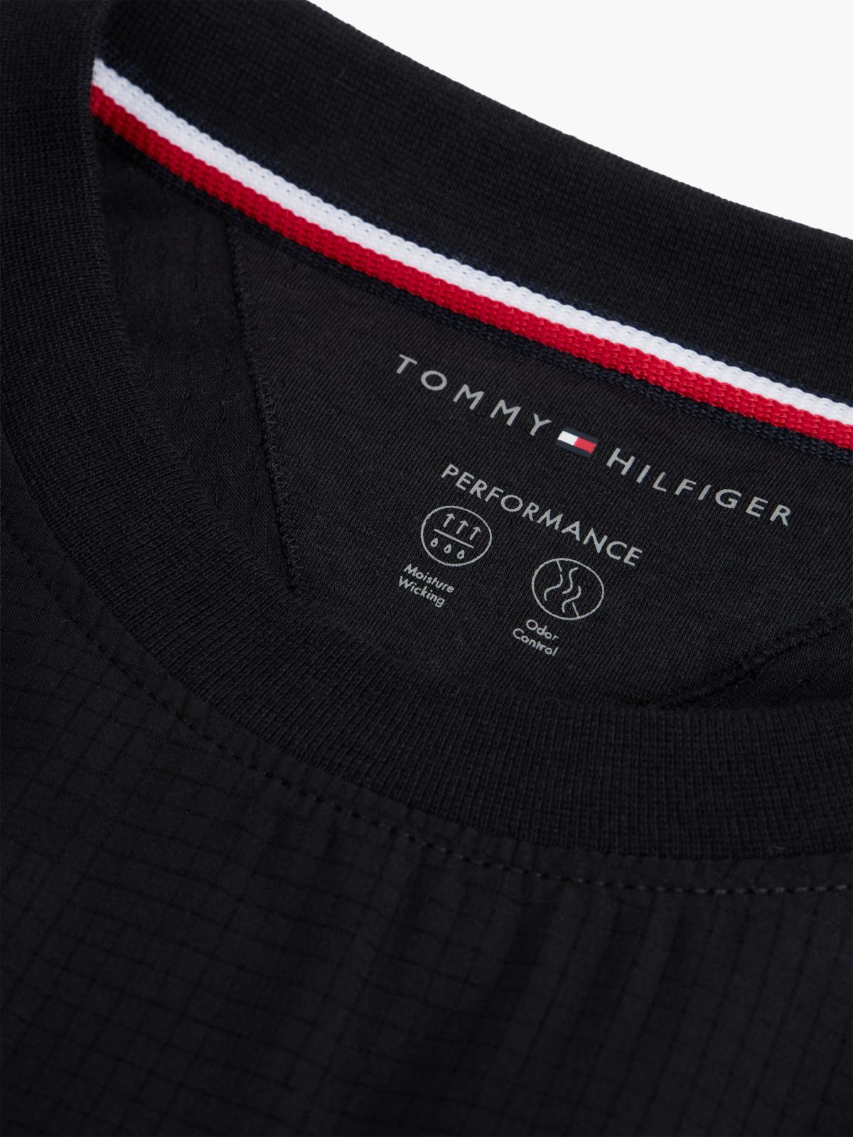 Tommy x U.S. Sail GP Team Tonal Logo Relaxed T-Shirt — Black