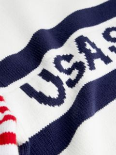Tommy x U.S. Sail GP Team Stripe Jumper — White 6