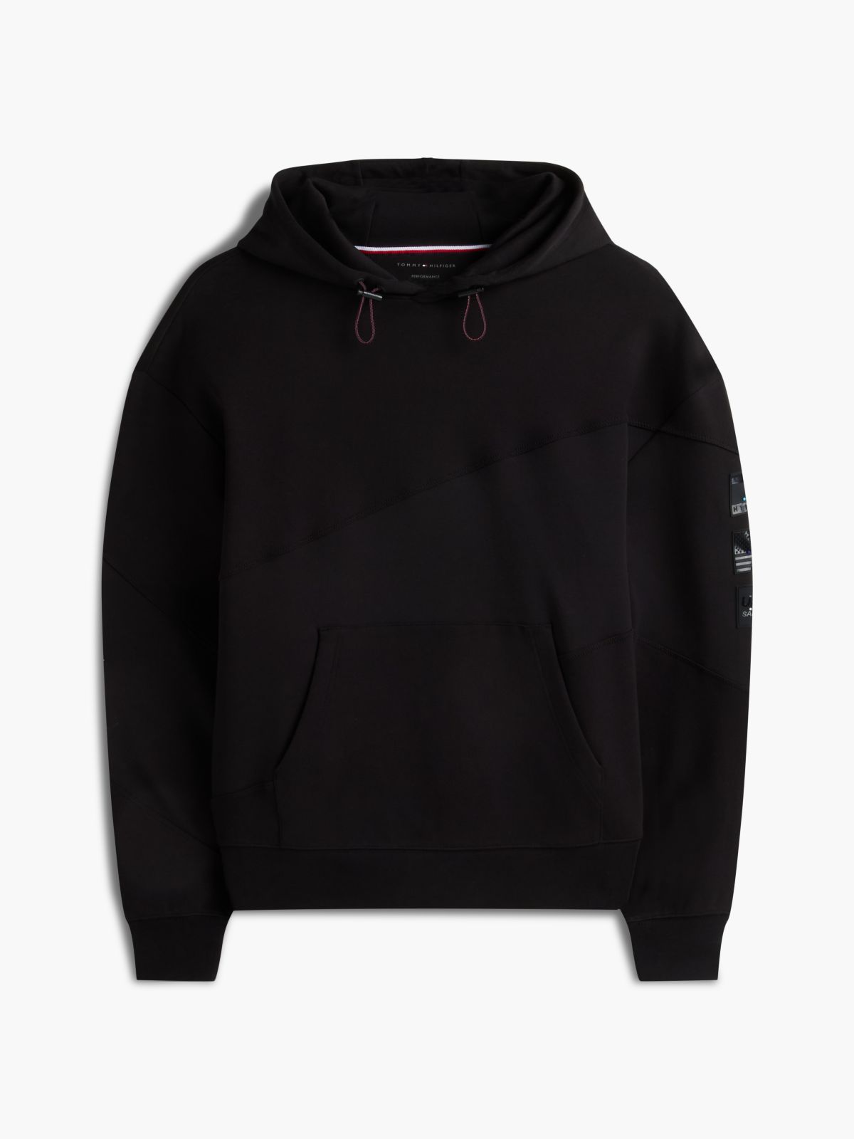 Tommy x U.S. Sail GP Team Relaxed Hoody — Black