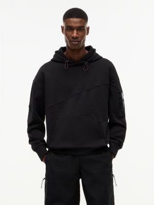 black tommy x u.s. sail gp team relaxed hoody for adult gender inclusive tommy hilfiger