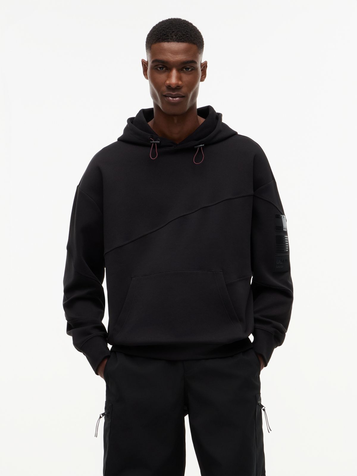 Tommy x U.S. Sail GP Team Relaxed Hoody — Black