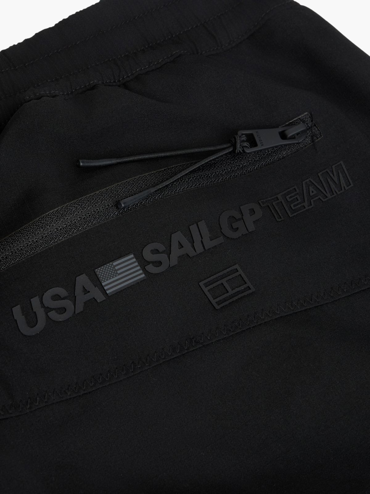 Tommy x U.S. Sail GP Team Cargo Shorts — Black