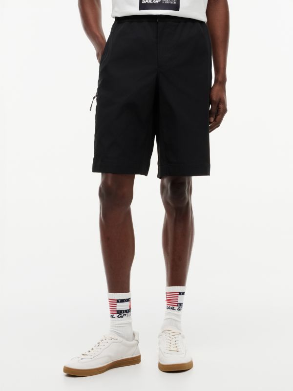 Tommy x U.S. Sail GP Team Cargo Shorts — Black