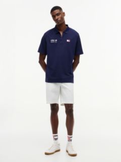 Tommy x U.S. Sail GP Team Performance Pique Polo Shirt — Blue 2