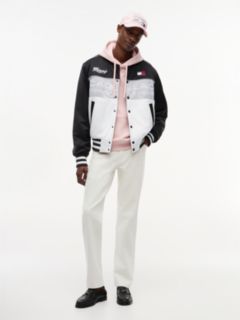 TH x Cadillac Formula 1® Team Miami Varsity Jacket — White 2