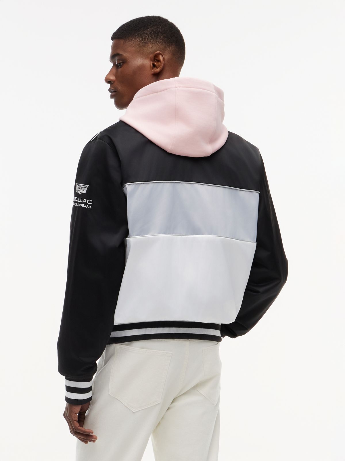 TH x Cadillac Formula 1® Team Miami Varsity Jacket — White