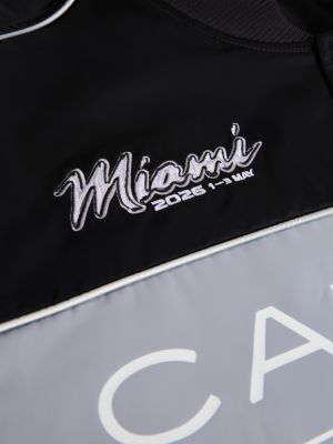 white th x cadillac formula 1® team miami varsity jacket for adults gender inclusive tommy hilfiger